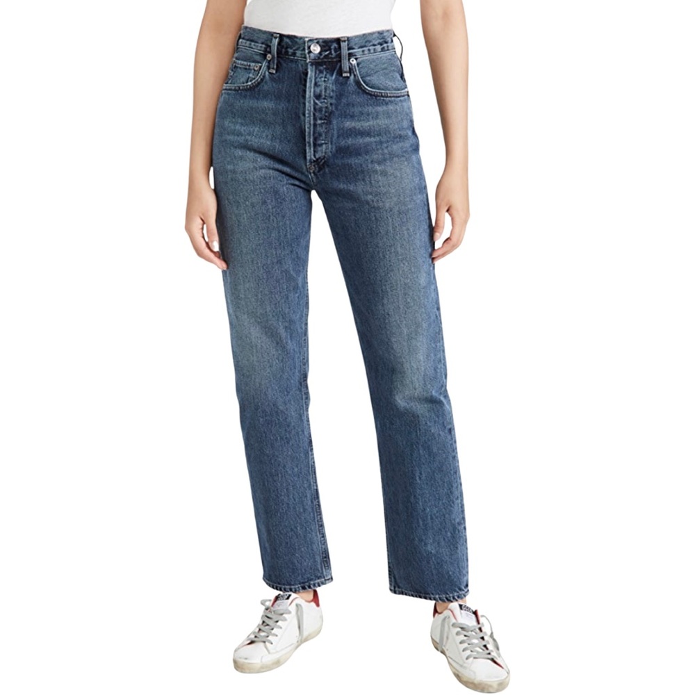 AGOLDE 90'S PINCH WAIST HIGH RISE STRAIGHT